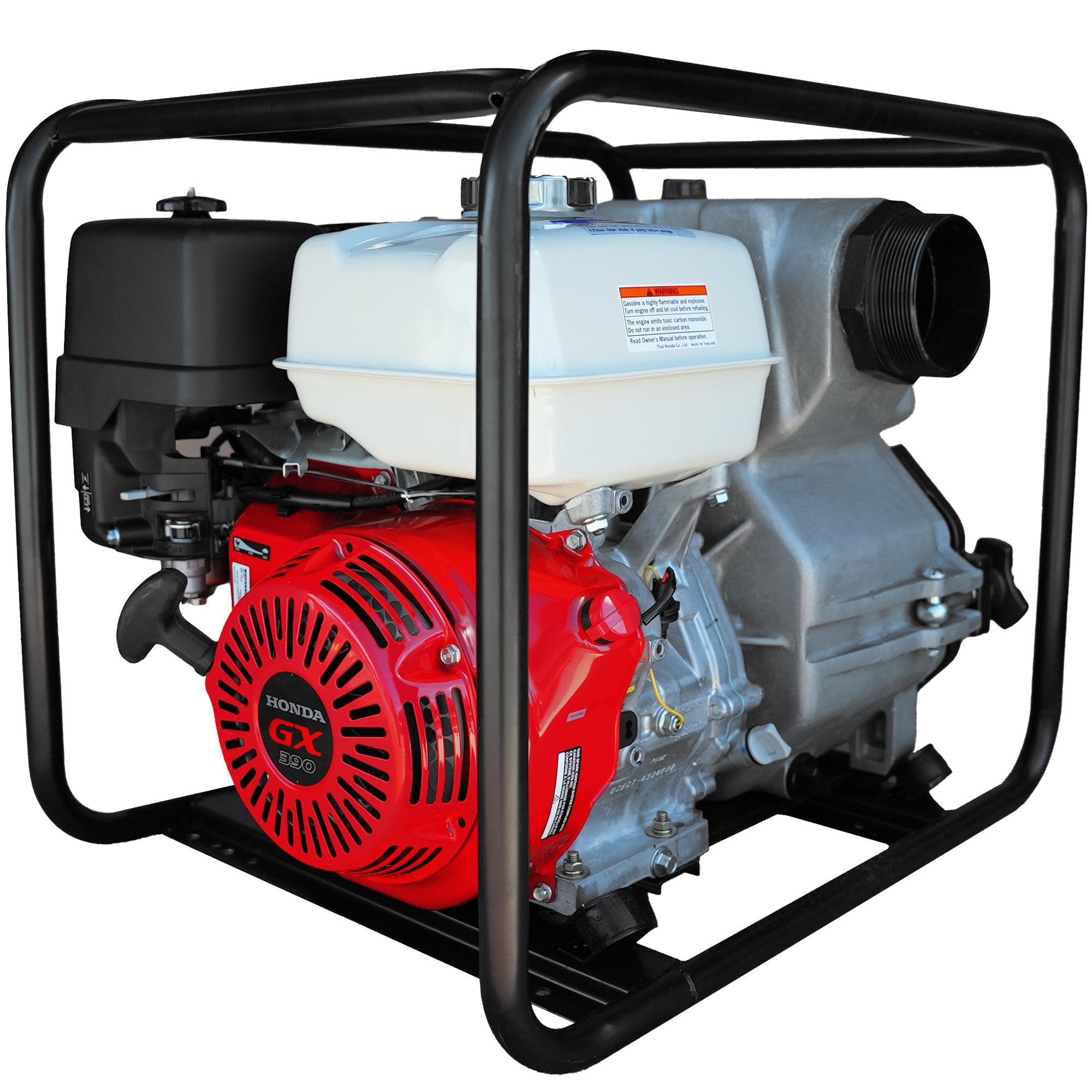 4 Inch Trash Water Pump 423 GPM 13 HP GX390 powered by Honda Portable