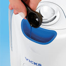 Humidificador de vapor frío y cálido Vicks Dual Comfort con Fusion Mist