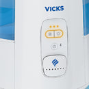 Humidificador de vapor frío y cálido Vicks Dual Comfort con Fusion Mist