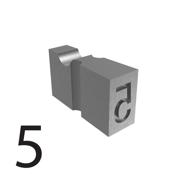4.9mm Embossing Types  - 5