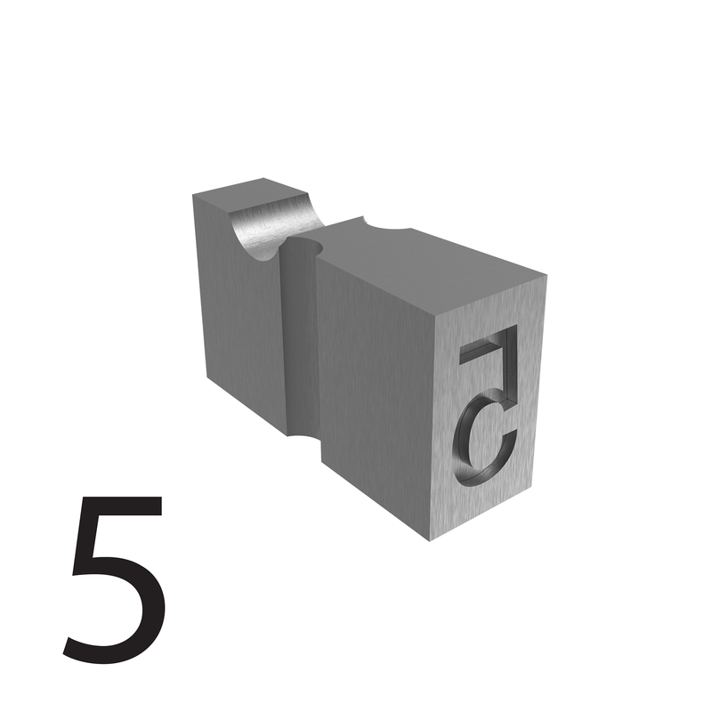 4.9mm Embossing Types  - 5