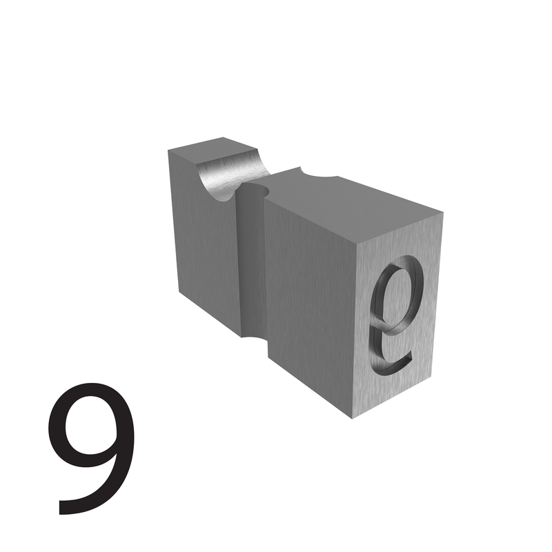 4.9mm Embossing Types  - 9