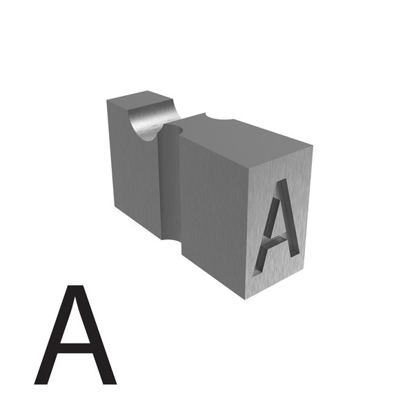 4.9mm Embossing Types  - A