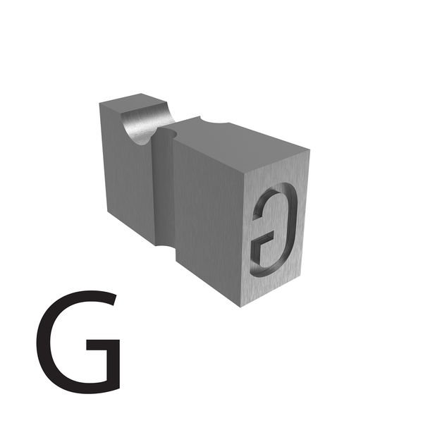 4.9mm Embossing Types  - G