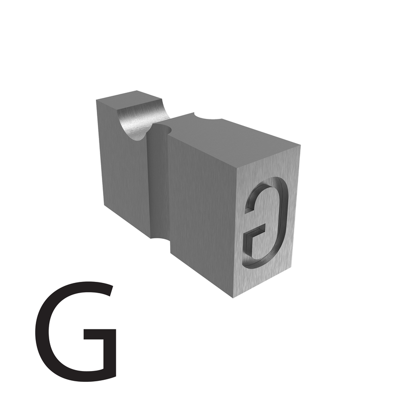 4.9mm Embossing Types  - G