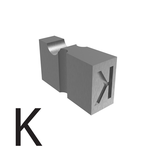 4.9mm Embossing Types  - K