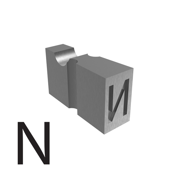 4.9mm Embossing Types  - N