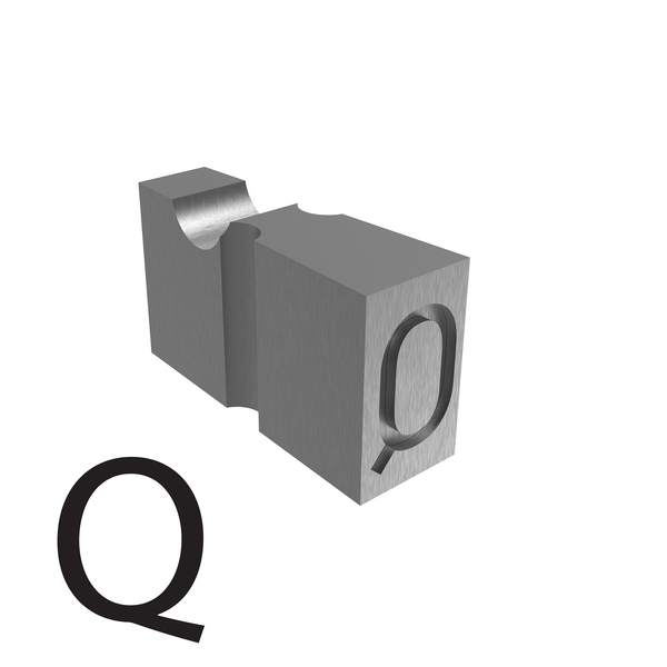 4.9mm Embossing Types  - Q