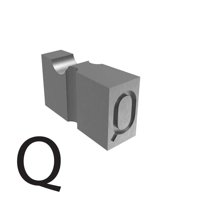 4.9mm Embossing Types  - Q