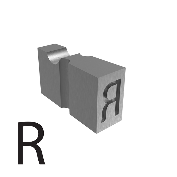 4.9mm Embossing Types  - R