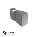 4.9mm Embossing Types  - Space