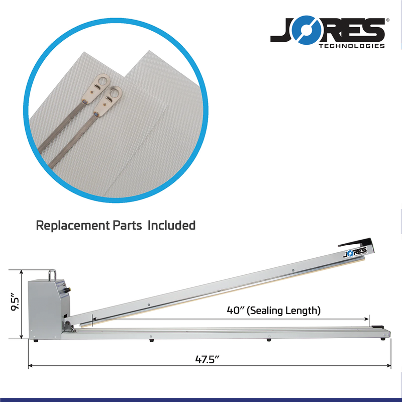 40” Long Manual Impulse Bag Sealer