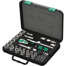 Wera 8100 SB 2 Zyklop Speed Ratchet Set, 3/8" Drive, Metric