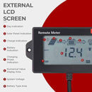 Controlador de carga solar MPPT BougeRV de 40 amperios y 12 V/24 V