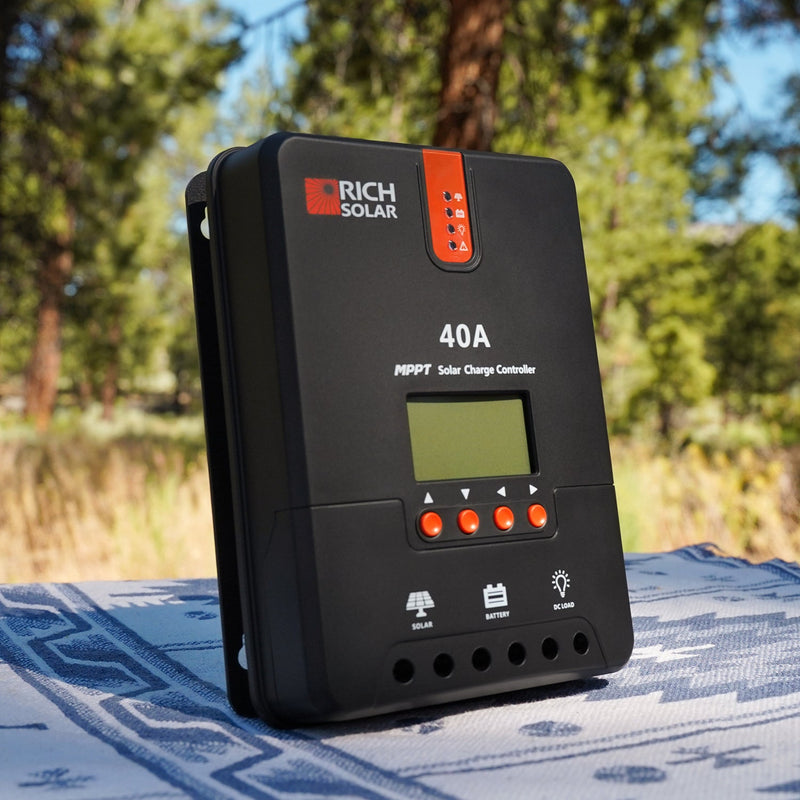 Rich Solar 40A MPPT solar charge controller