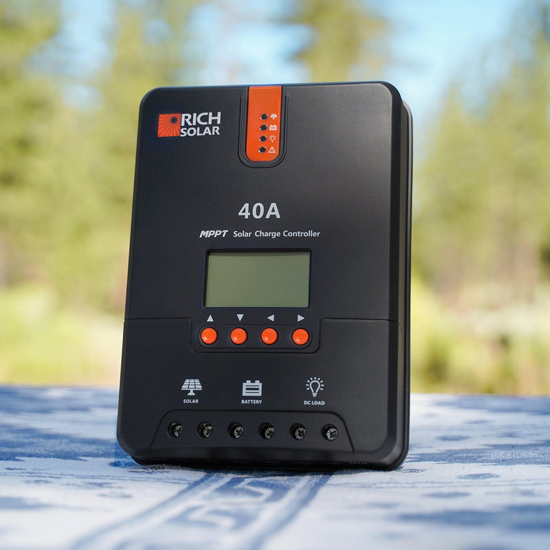Rich Solar 40A MPPT solar charge controller