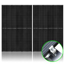 410 Watt Monocrystalline Solar Panel (2 Pack) With Solar Panel Mount Rack