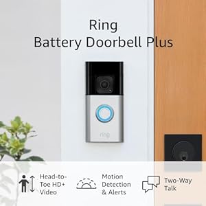 Special Bundle: Ring Battery Doorbell Plus + Ring Spotlight Cam Battery Plus