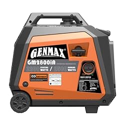 Genmax Outdoor Power Equipment GM2800iA Super Quiet Portable Inverter Generator