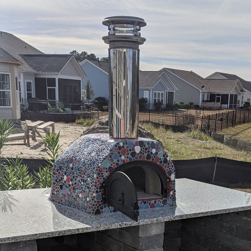 Chicago Brick Oven - CBO 500  DIY Kit | Wood Fired Pizza Oven | Flexibility Meets Affordability | 27" x 22" Cooking Surface