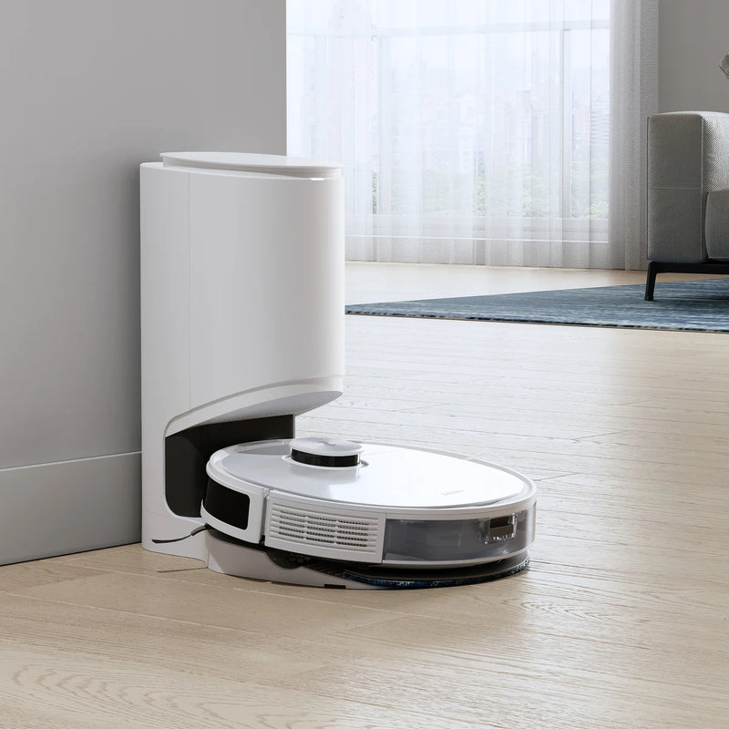 Ecovacs NEO+ Vacuum and Mop Robot with Auto-Empty, White