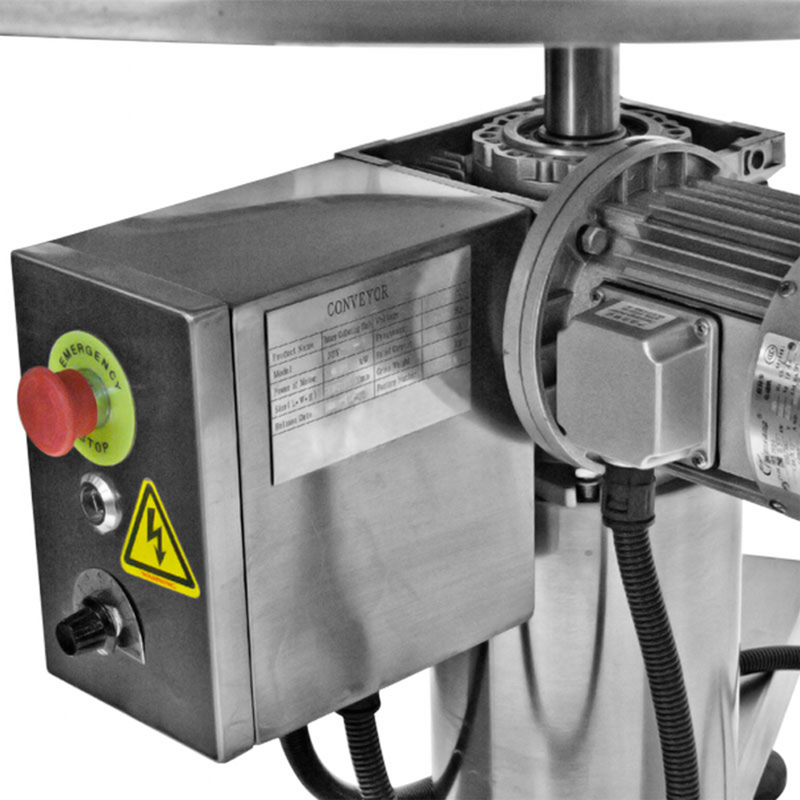 48” Stainless Steel Rotary Accumulation Table