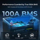 Renogy Deep cycle 12V 100Ah Core lithium battery