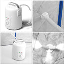 Durasage Health - Sauna de vapor personal ligera para bajar de peso, desintoxicarse y relajarse, temporizador de 60 minutos - Azul 