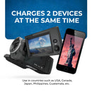 Adaptador de viaje para Japón y Filipinas - 2 en 1 - Tipo B - Diseño compacto (DB-5)