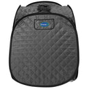Durasage Health - Sauna de vapor personal plegable para bajar de peso, desintoxicarse y relajarse en casa. Temporizador de 60 minutos, generador de vapor de 800 vatios y silla incluida (gris).