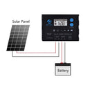 Controlador de carga solar PWM a prueba de agua ProteusX de 20 A de Acopower compatible con 8 tipos de baterías