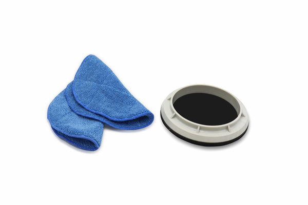 Dos nuevas almohadillas de limpieza y soporte para almohadillas para el Prolux Core de 13" (solo compatible con unidades adquiridas en 2022 y posteriores)