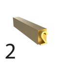 4mm Hot Stamp Type – 2