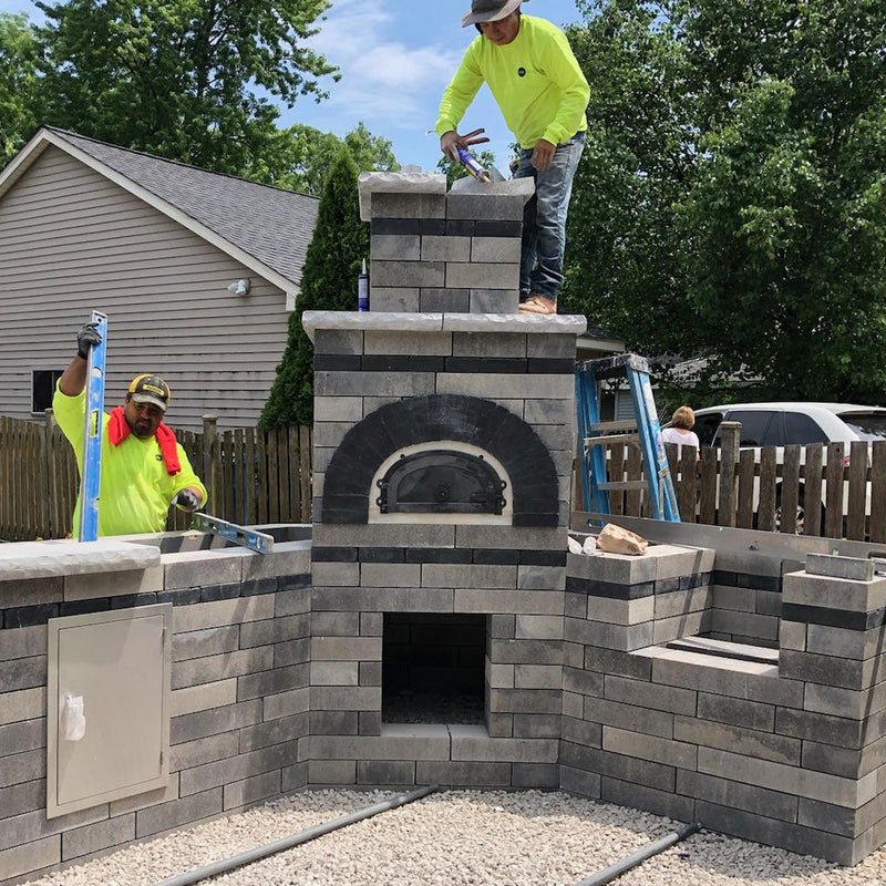 Chicago Brick Oven - CBO 500  DIY Kit | Wood Fired Pizza Oven | Flexibility Meets Affordability | 27" x 22" Cooking Surface