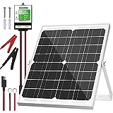 ACOPOWER 100W 12V Poly Solar RV Kits, 20A PWM Charge Controller