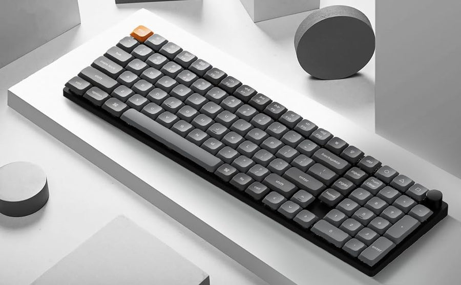 K17 Max Swappable Gateron RGB Backlight Red Switch Keyboard