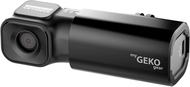 myGEKOgear by Adesso Moto Snap 1080p Motorcycle Camera with APP for Instant  Video Access, Tilt Sensor for Incident Video Recording, SONY Starvis  Sensor,7.5 Hours Rechargable Battery,32GB Storage