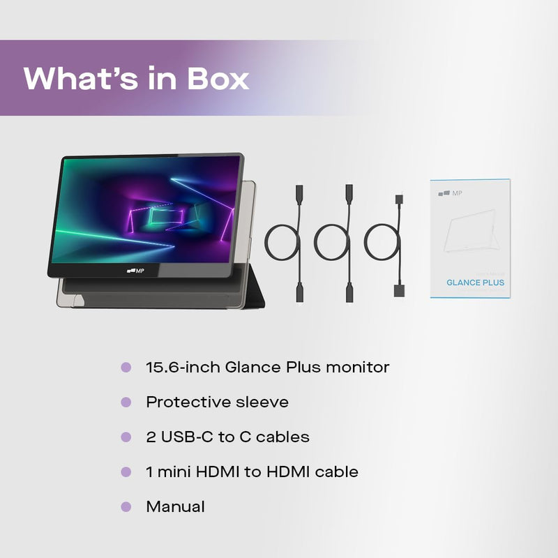 Monitor OLED HD de 15,6" Glance Plus MP de Mobile Pixels