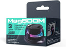 Sway - Altavoz Bluetooth magnético con luz LED Magboom (paquete de 4) - Negro