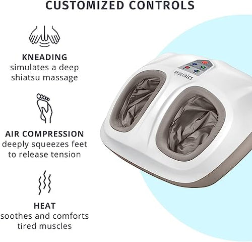 homedics vibration foot massager with heat fmv-400hj-bk-2 MyoStorm Heating Vibrating Massage Ball Roller for Deep Tissue Muscle  Recovery & Pain Relief | Buy Now with Express International Delivery main image 1