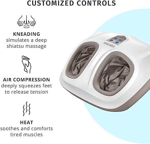 Homedics Shiatsu Air 2.0 Foot Massager with Heat