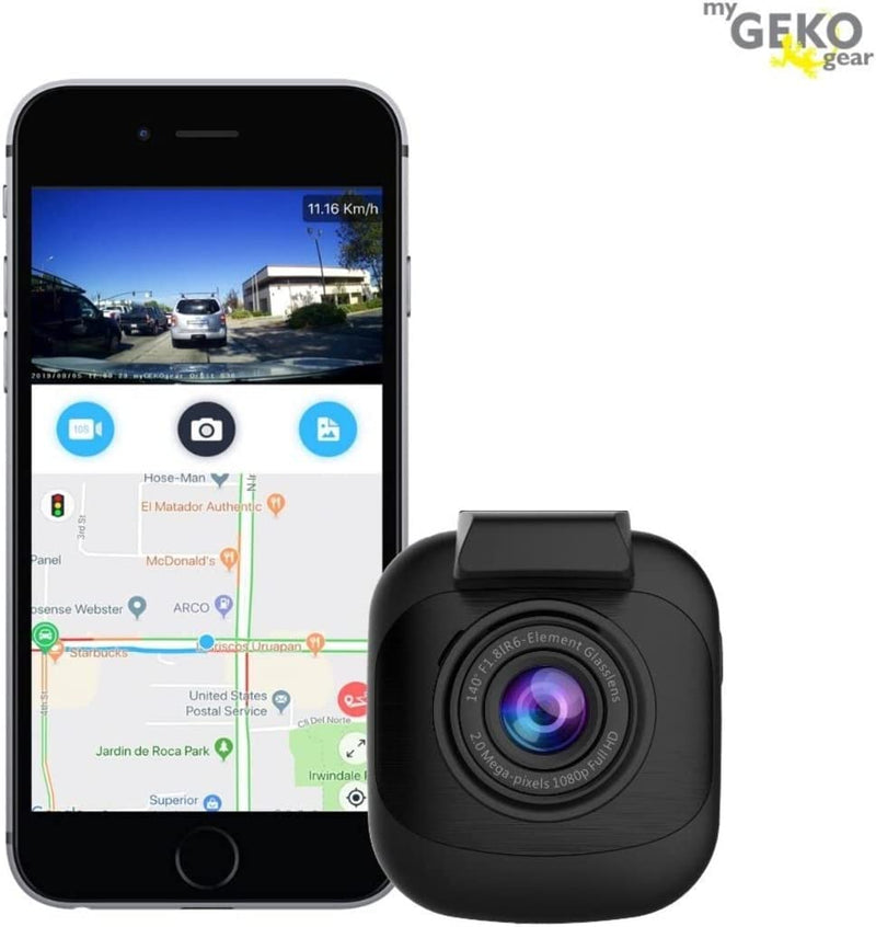 myGEKOgear by Adesso Orbit 530 Full HD 1296p Dash Cam