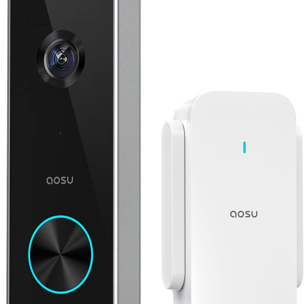 半額✨AOSU Video Doorbell ドアベル 防犯 未使用 Video Doorbell Ultra | Wireless Video Doorbell | aosu