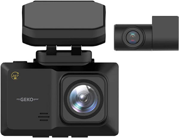 myGEKOgear by Adesso Orbit 951 1080p Front + Rear Full HD Dash Camera