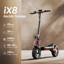 iScooter iX8 Off-Road Tires Electric Scooter