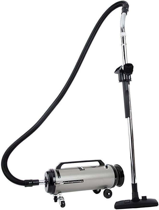 Metrovac PROFESSIONAL EVOLUTION VARIABLE SPEED W/ ELECTRIC POWER NOZZLE COMPACT CANISTER VAC