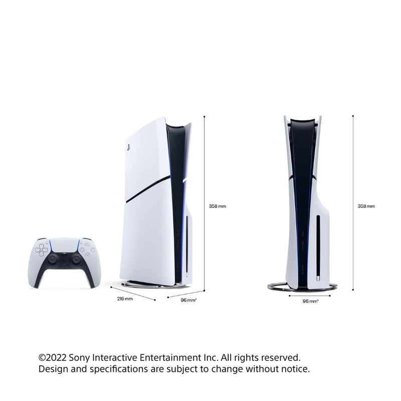 Sony - PlayStation 5 Slim Console - White