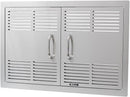 Bull 30" Dual Lined Vented Double Door w/ Reveal