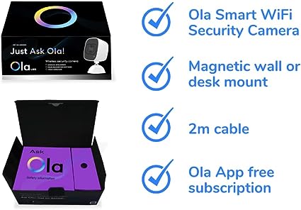 Ola Talking Smart Security Camera