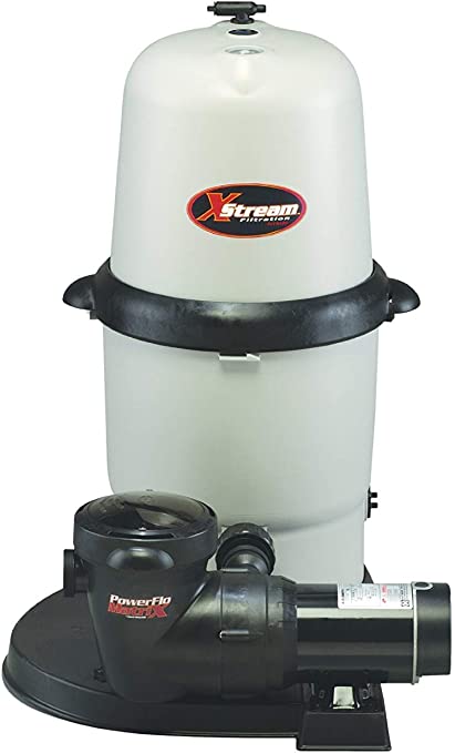 Hayward Xstream® 150 Sq Ft Cartridge Filter w/ 1.5 HP PowerFlo Matrix® Pump